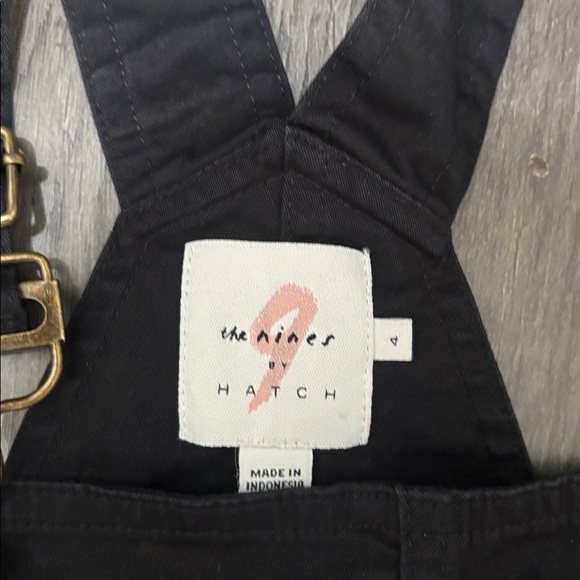 Hatch Black Jumpsuit with Adjustable Straps - Picture 4 of 7